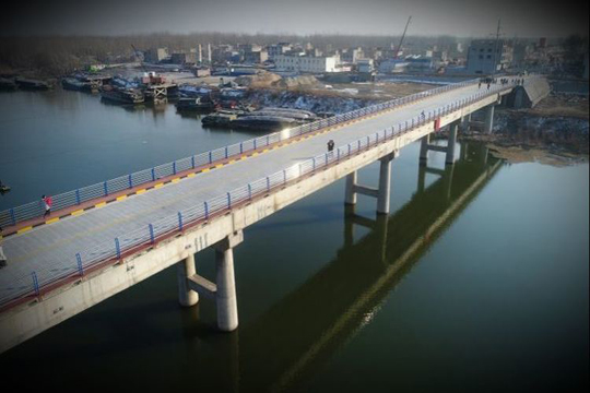 一橋飛架南北，舊貌換新顏–渦陽(yáng)縣高爐大橋危橋改造紀(jì)實(shí)